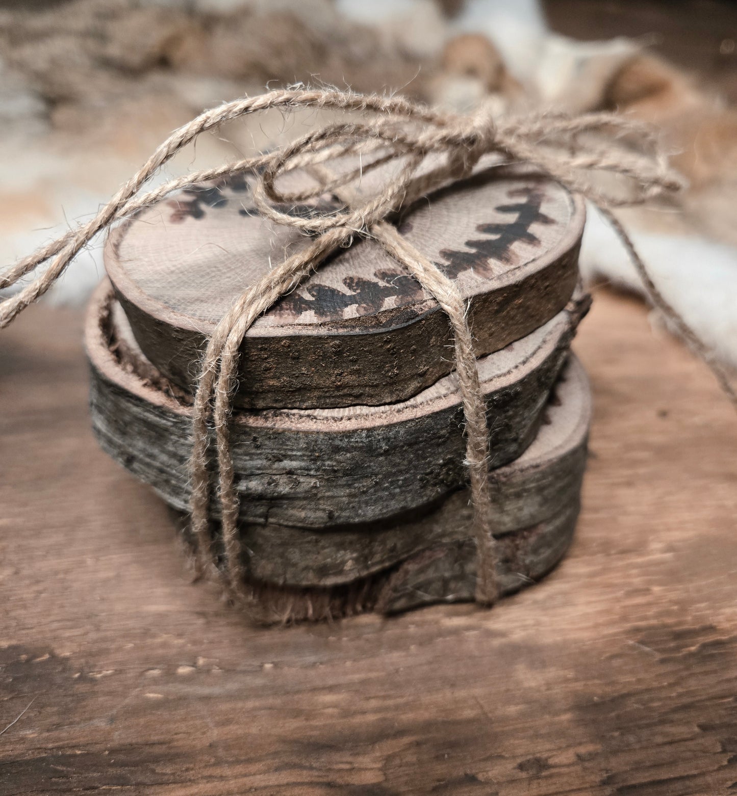 Oak Coasters/Alter Accents (set of 4)