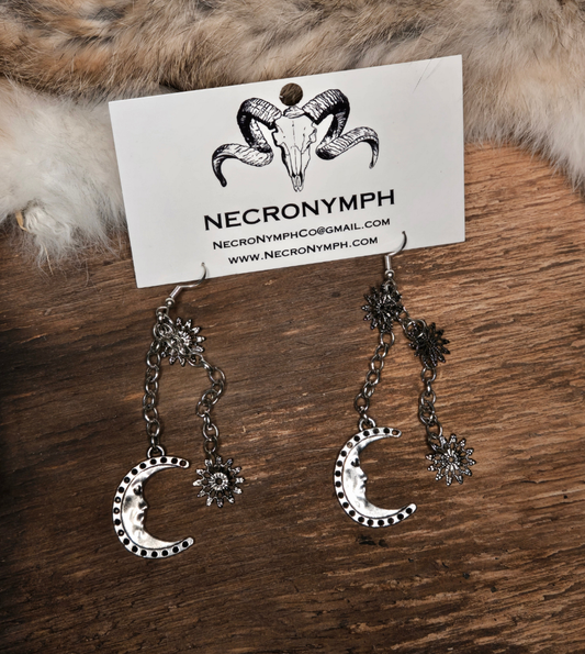 Moon & Stars Earrings